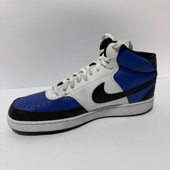 Nike Men’s Court Vision Mid Next Nature Sneakers Royal, Size 12 M